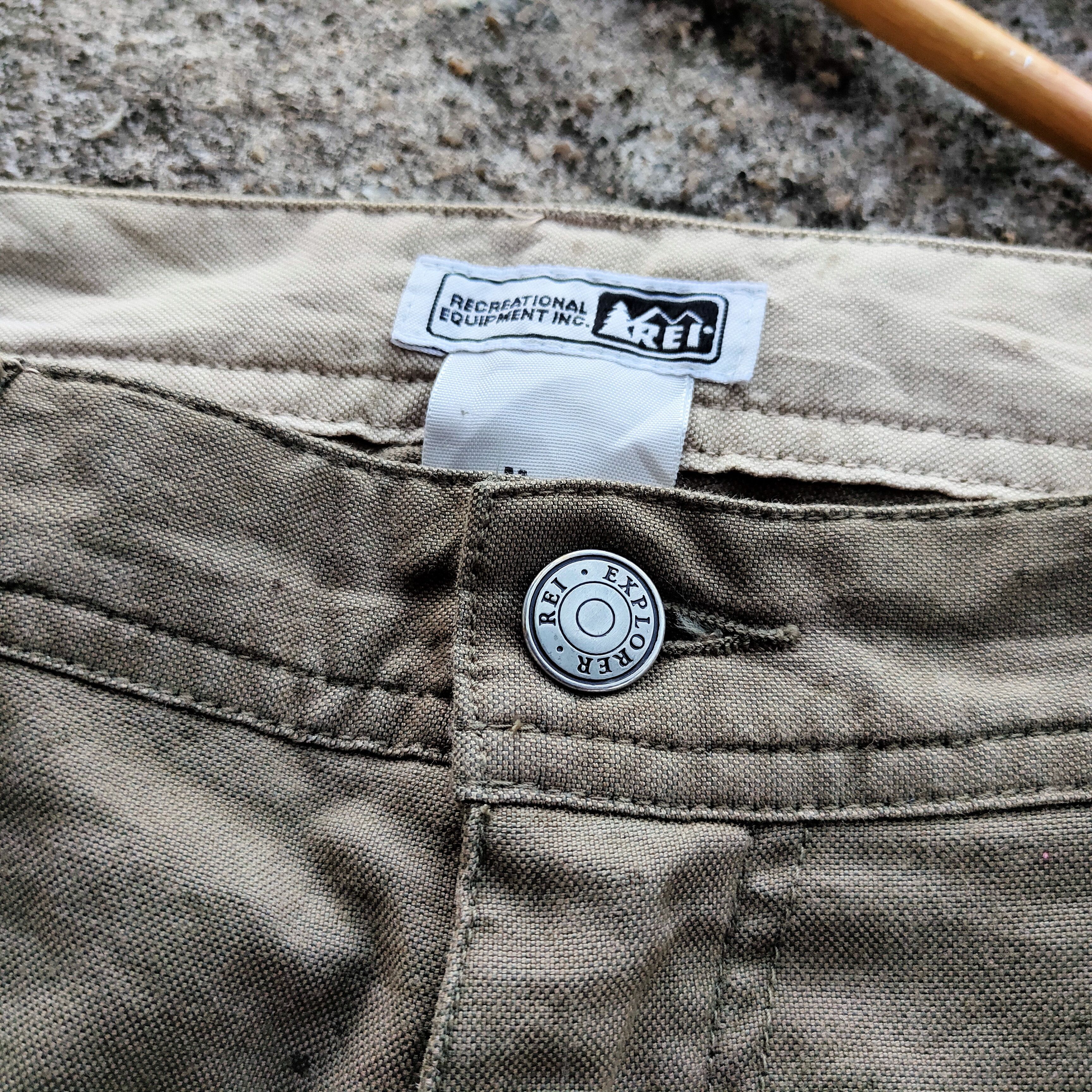 Rei Vintage REI OUTDOOR PANT Cargo Convertible Side Pocmets Size US 35 - 5 Thumbnail