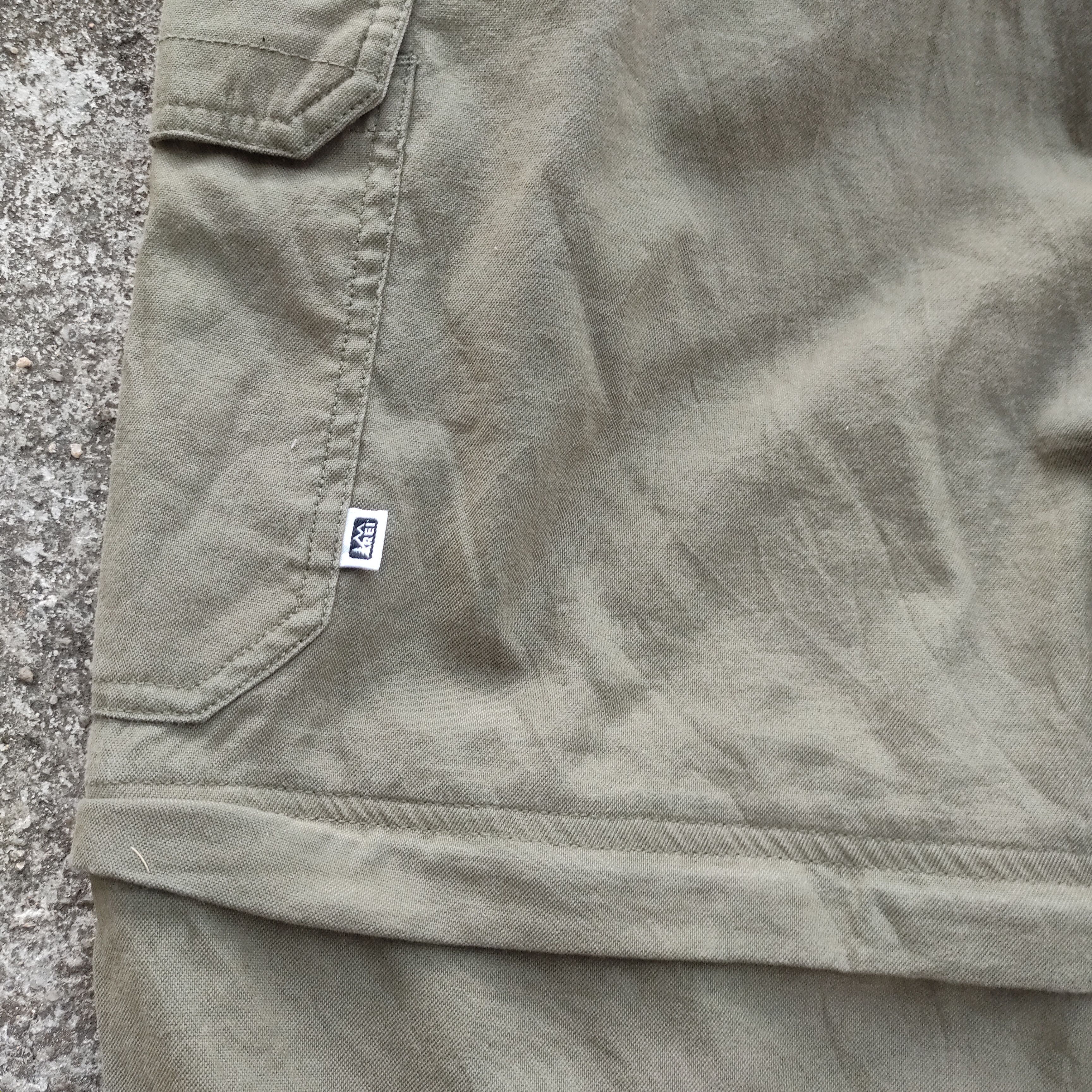 Rei Vintage REI OUTDOOR PANT Cargo Convertible Side Pocmets Size US 35 - 6 Thumbnail