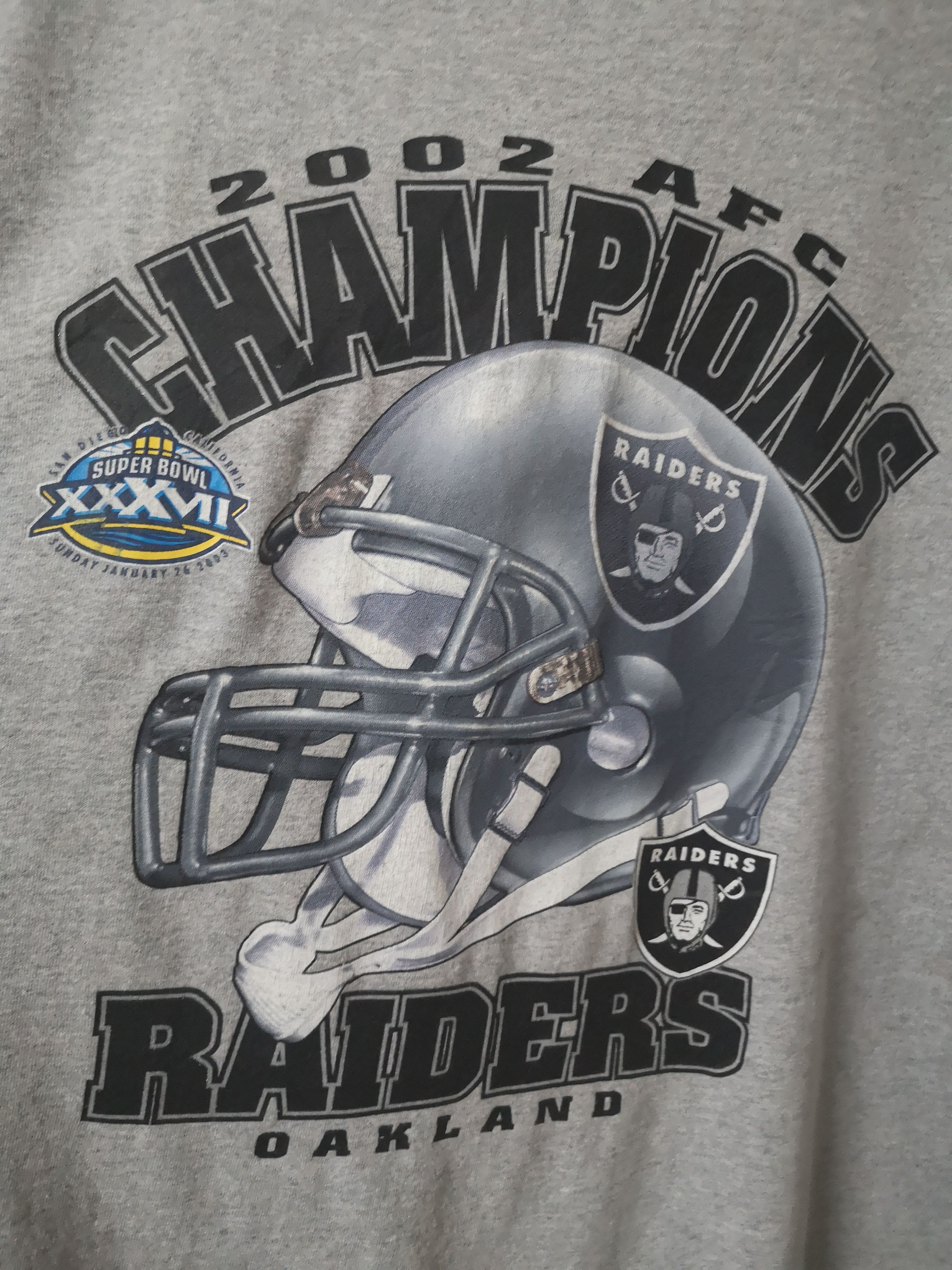 NFL "2002 AFC CHAMPIONS" Size US XL / EU 56 / 4 - 2 Thumbnail