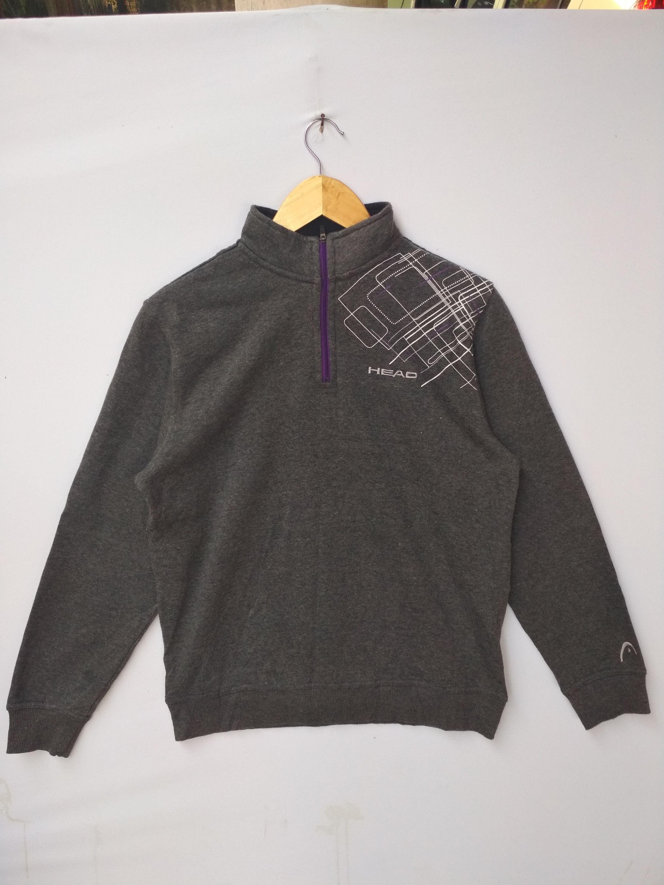 Other HEAD NECK ZIPPER EMBROIDERED LOGO SWEATSHIRT Size US M / EU 48-50 / 2 - 1 Thumbnail