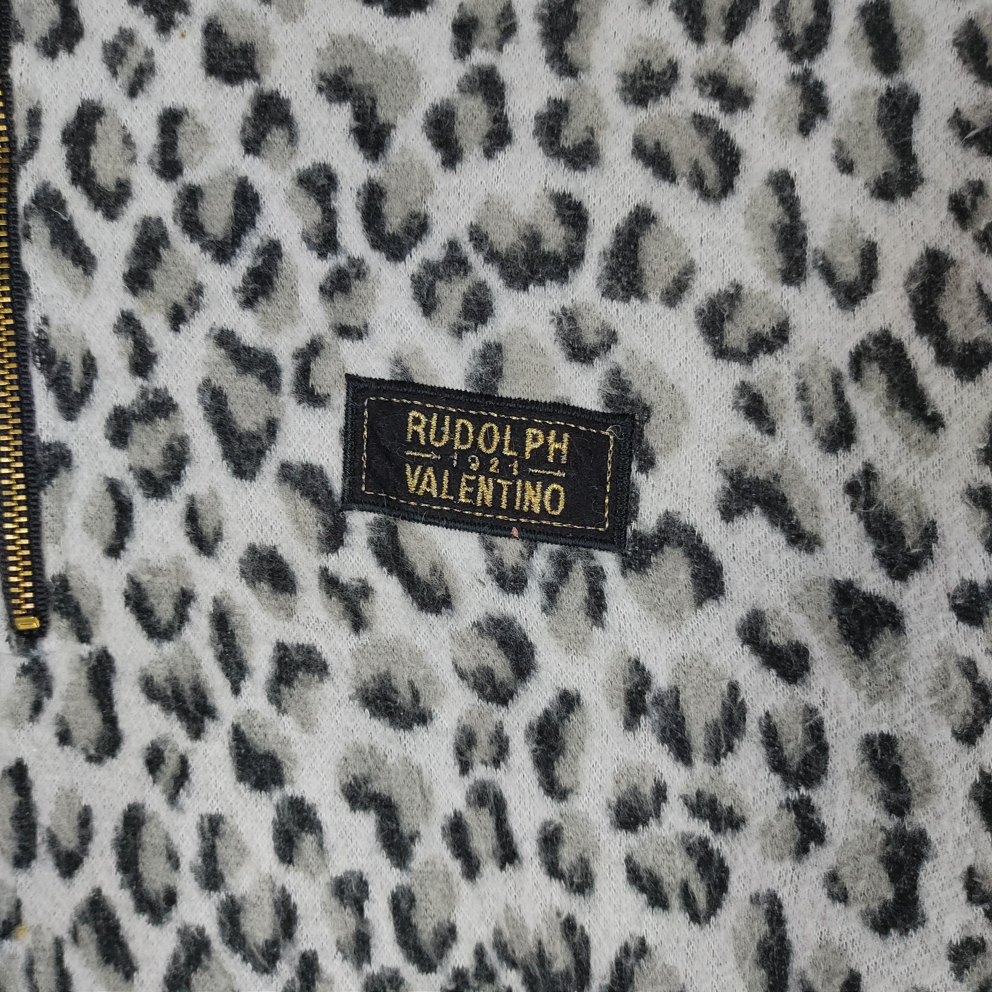Other Vintage RUDOLPH VALENTINO Leopard Pattern M Size Sweatshirt Size US M / EU 48-50 / 2 - 2 Thumbnail