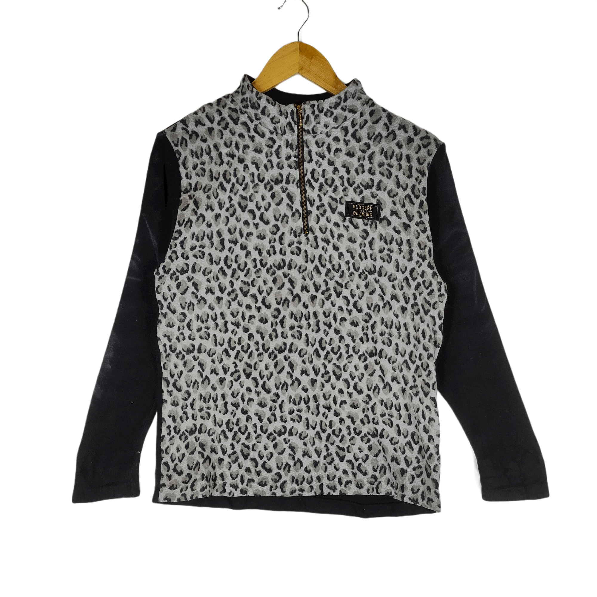 Other Vintage RUDOLPH VALENTINO Leopard Pattern M Size Sweatshirt Size US M / EU 48-50 / 2 - 1 Thumbnail