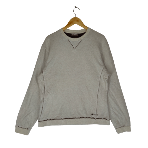 image of Billabong Embroidery Small Spellout Crewneck Sweatshirt, Men's (Size Medium)