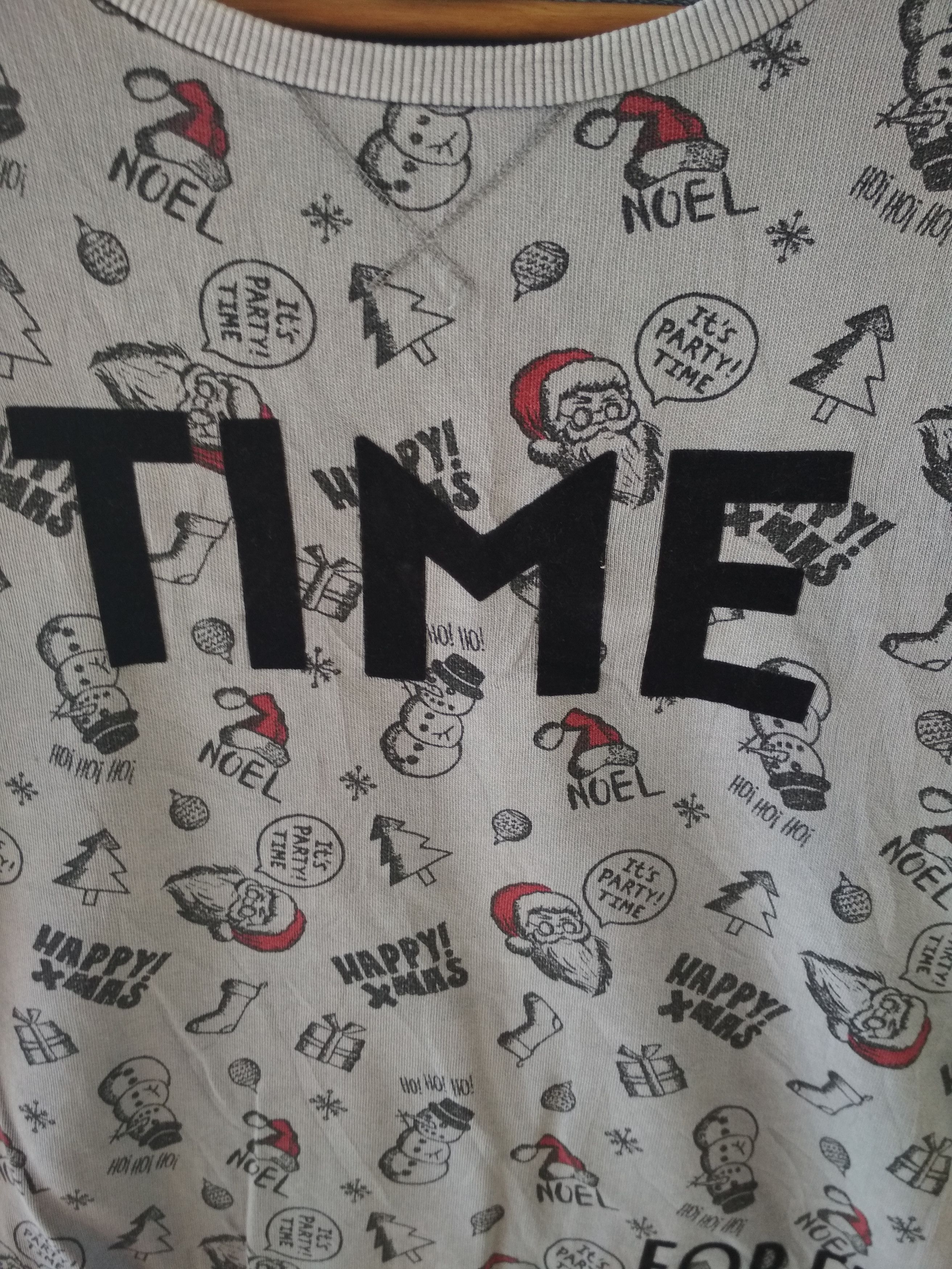 ZARA BOYS FULL PRINT CHRISTMAS TIME SWEATSHIRT