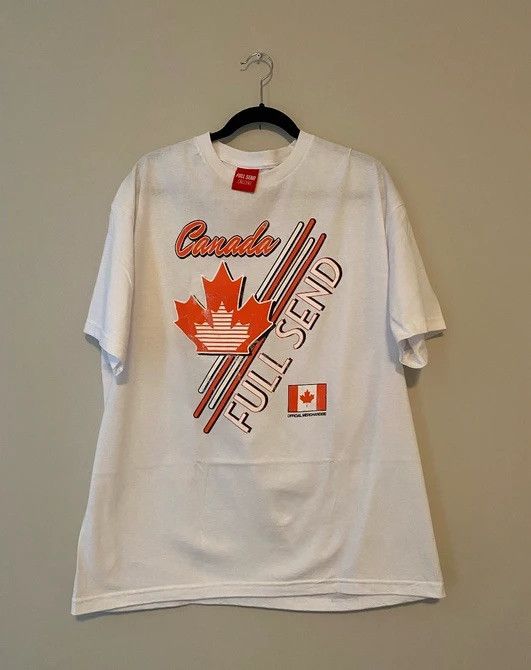 Full Send Full Send Vintage Canada Tee *BRAND NEW* Size US XL / EU 56 / 4 - 1 Thumbnail