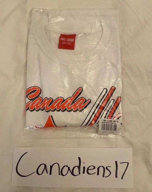 Full Send Full Send Vintage Canada Tee *BRAND NEW* Size US XL / EU 56 / 4 - 3 Thumbnail