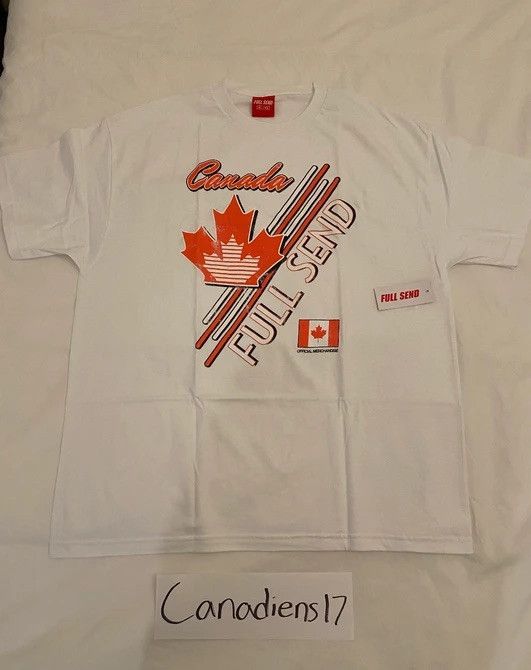 Full Send Full Send Vintage Canada Tee *BRAND NEW* Size US XL / EU 56 / 4 - 2 Thumbnail