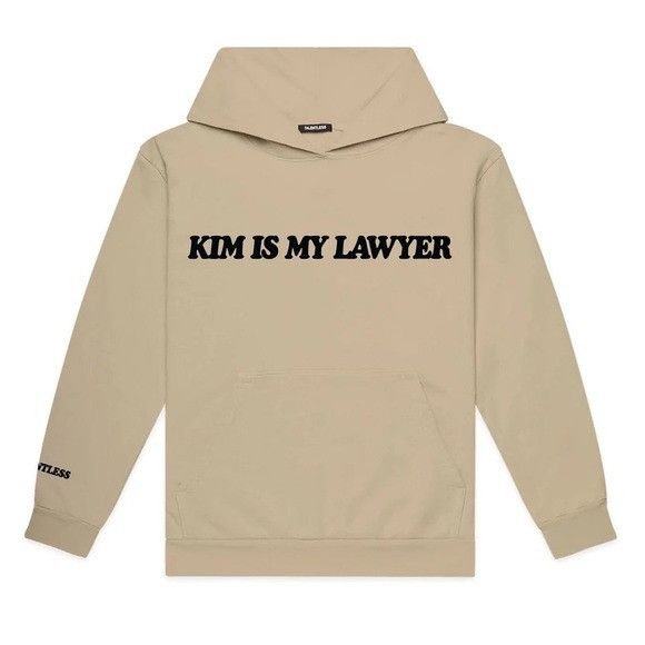 Streetwear TALENTLESS KIM IS MY LAWYER WOMEN’S SAND HOODIE SZ LARGE Size US L / EU 52-54 / 3 - 1 Preview