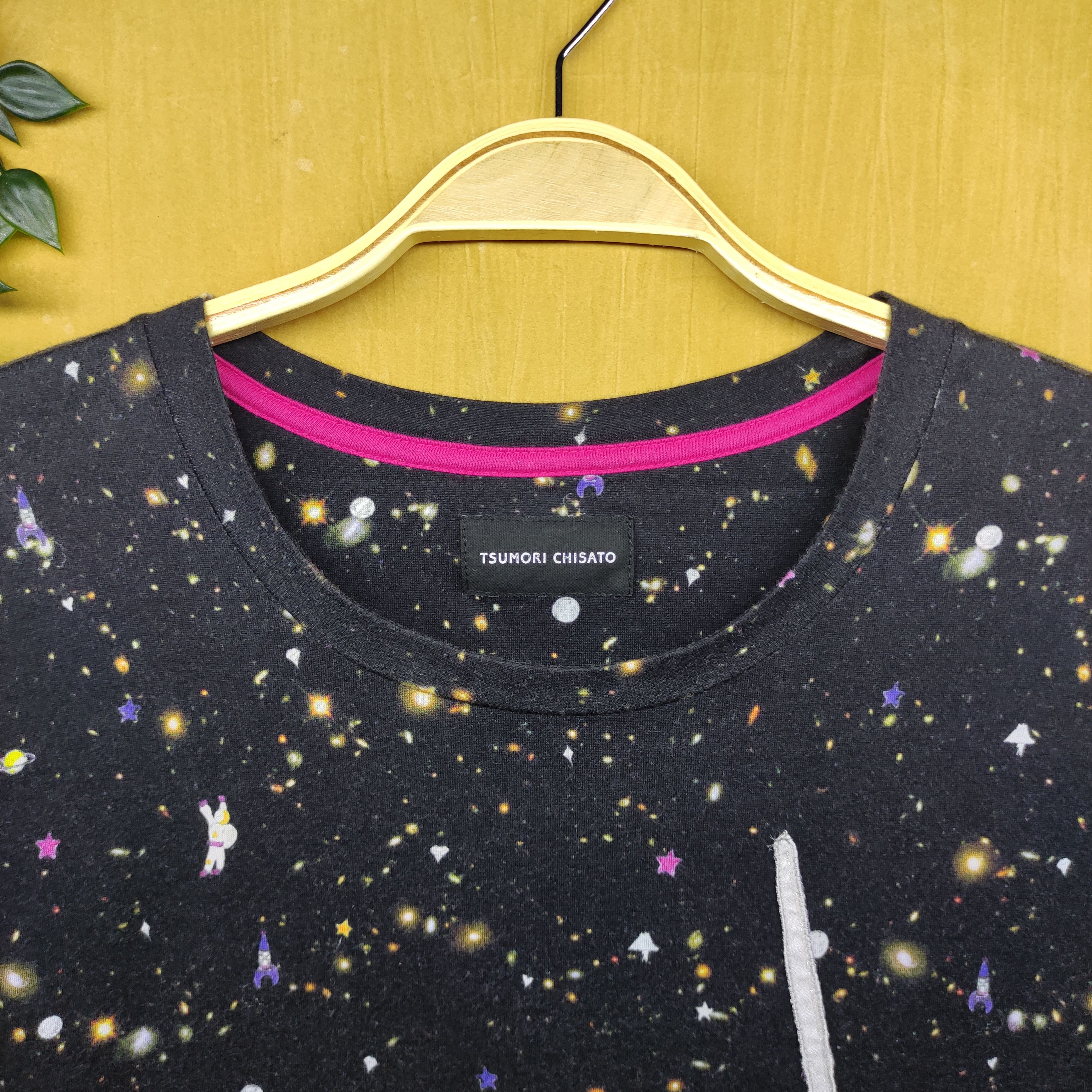 Tsumori Chisato Tsumori chisato issey miyaki galaxy design t-shirt Size US M / EU 48-50 / 2 - 7 Thumbnail
