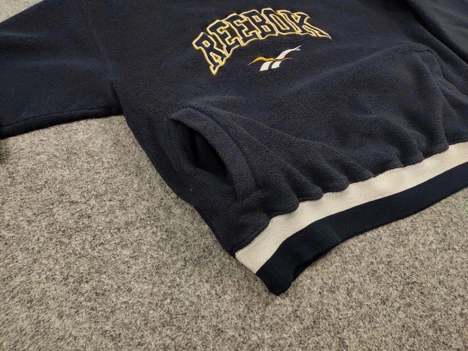 Reebok Vintage 90s Reebok Fleece Hoodie Embroidered Center Logo Size US S / EU 44-46 / 1 - 13 Thumbnail