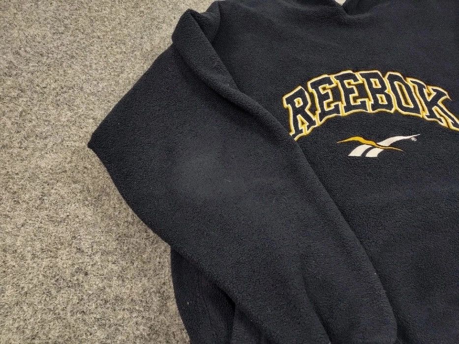 Reebok Vintage 90s Reebok Fleece Hoodie Embroidered Center Logo Size US S / EU 44-46 / 1 - 16 Thumbnail