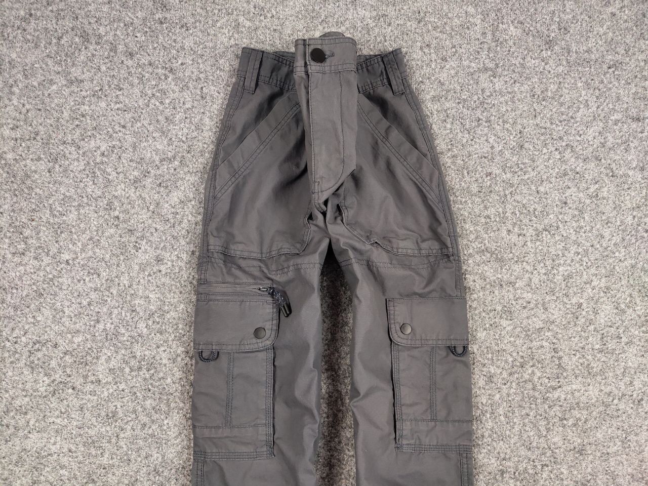 Japanese Brand Vintage Cargo Pants Travis Scott Japan Zip Pocket Gray Size US 36 / EU 52 - 6 Thumbnail