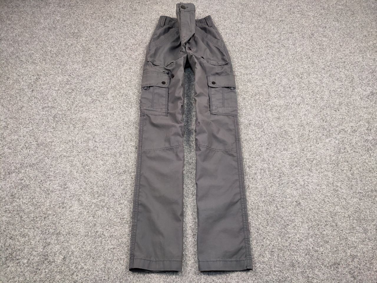 Japanese Brand Vintage Cargo Pants Travis Scott Japan Zip Pocket Gray Size US 36 / EU 52 - 2 Thumbnail