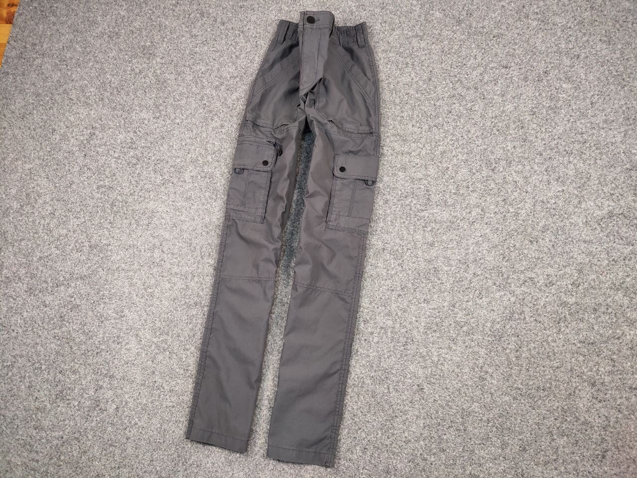 Japanese Brand Vintage Cargo Pants Travis Scott Japan Zip Pocket Gray Size US 36 / EU 52 - 3 Thumbnail