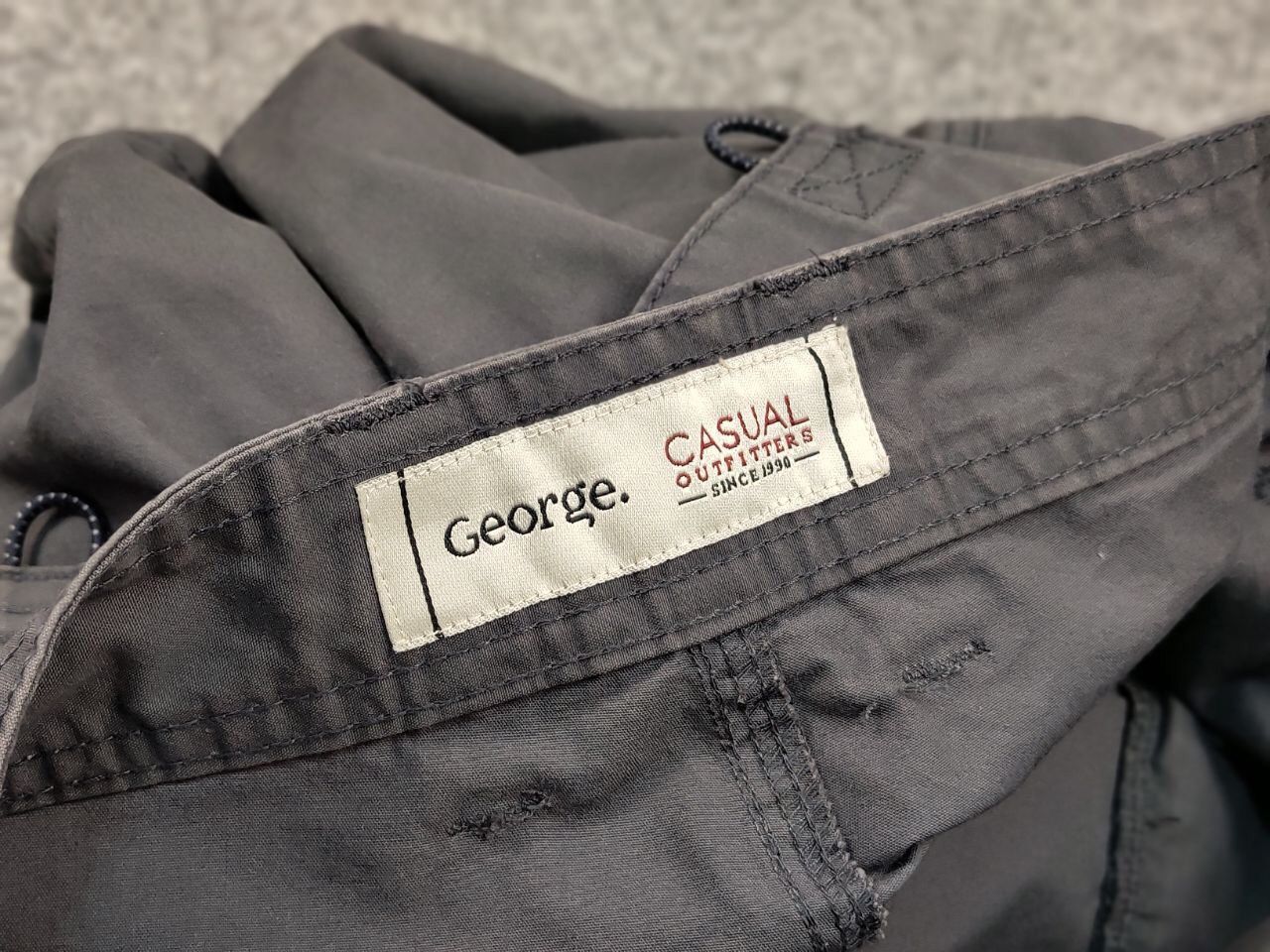 Japanese Brand Vintage Cargo Pants Travis Scott Japan Zip Pocket Gray Size US 36 / EU 52 - 14 Thumbnail