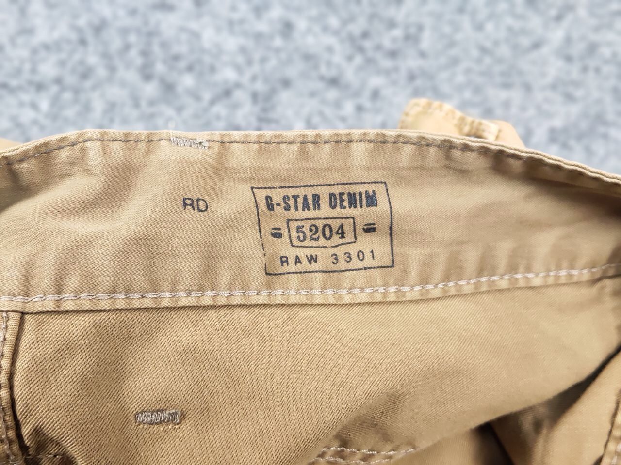 G-Star Vintage 90's G Star Raw General Tapered Faded Cargo Pants Size US 34 / EU 50 - 16 Thumbnail