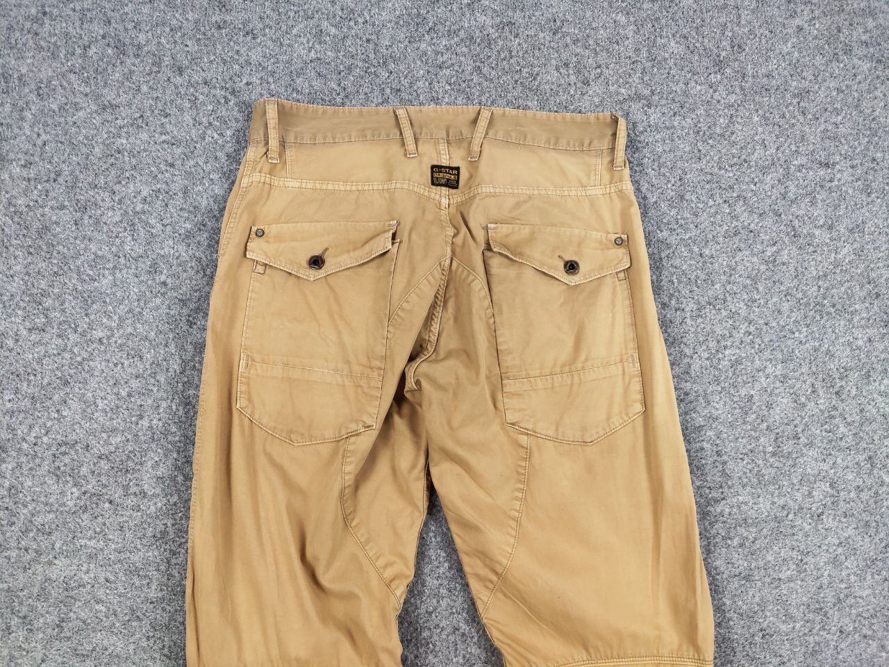 G-Star Vintage 90's G Star Raw General Tapered Faded Cargo Pants Size US 34 / EU 50 - 14 Thumbnail