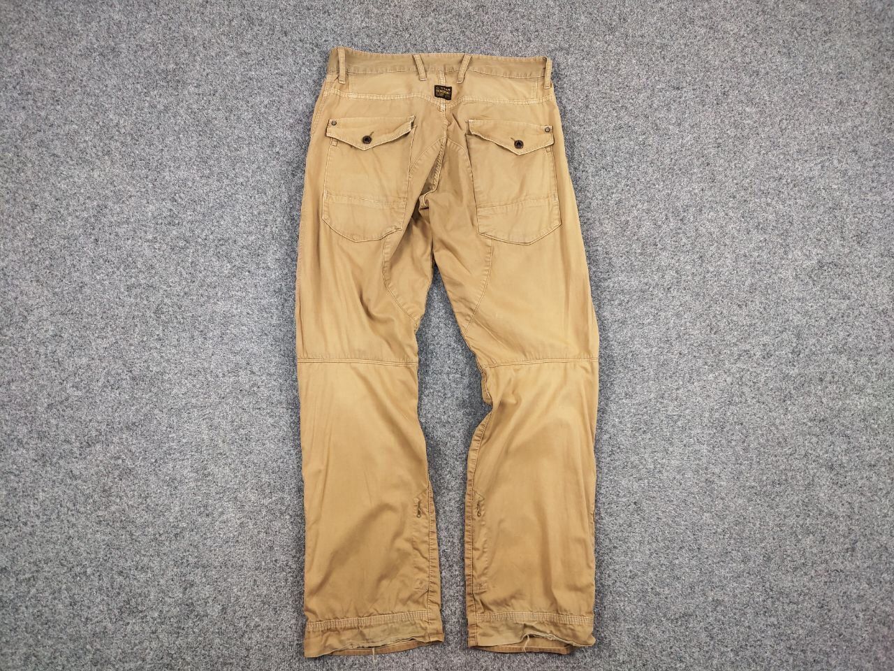 G-Star Vintage 90's G Star Raw General Tapered Faded Cargo Pants Size US 34 / EU 50 - 13 Thumbnail