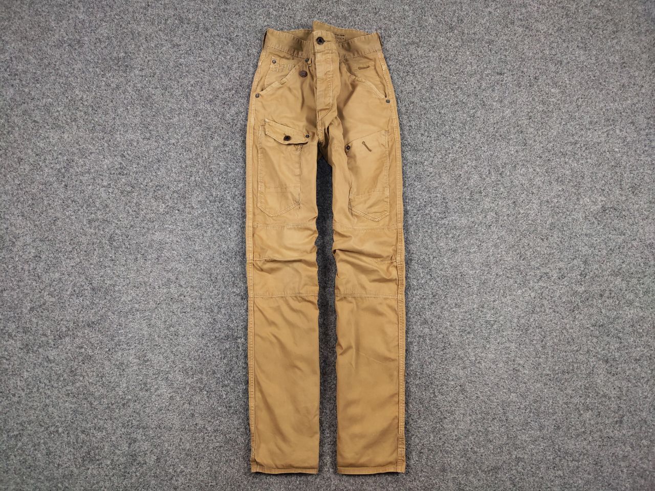 G-Star Vintage 90's G Star Raw General Tapered Faded Cargo Pants Size US 34 / EU 50 - 1 Thumbnail