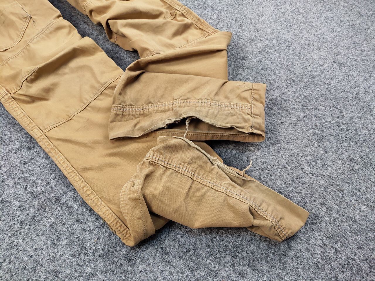 G-Star Vintage 90's G Star Raw General Tapered Faded Cargo Pants Size US 34 / EU 50 - 9 Thumbnail
