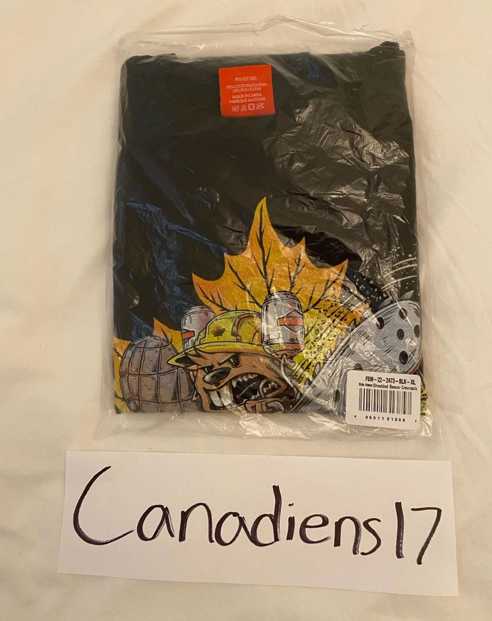 Full Send Full Send Beaver Crewneck *BRAND NEW* Size US XL / EU 56 / 4 - 2 Thumbnail