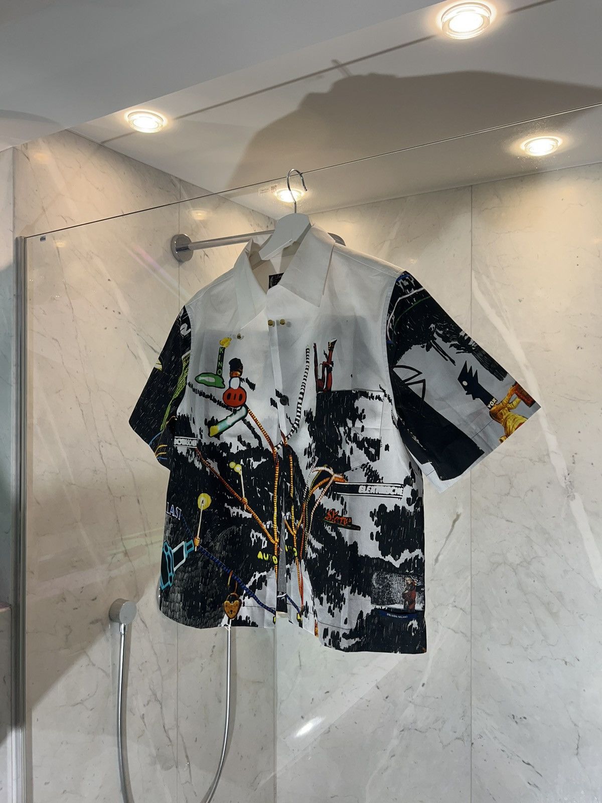 Prada Prada Christophe Chemin Nivôse FW16 Shirt Size US S / EU 44-46 / 1 - 2 Thumbnail
