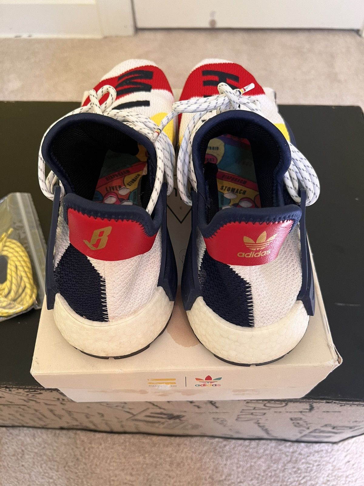 Adidas × Billionaire Boys Club × Pharrell Pharrell x Billionaire Boys Club x NMD Human Race Trail BBC Size US 11 / EU 44 - 5 Thumbnail