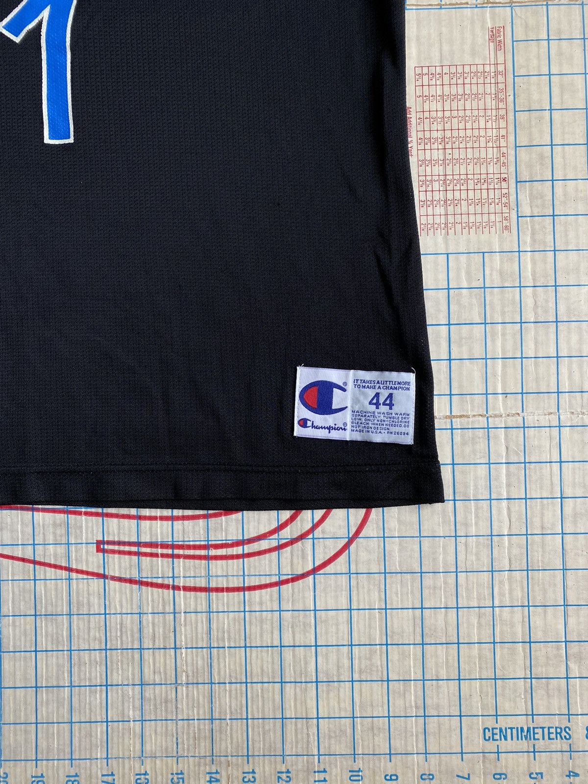 Champion × NBA × Vintage Vintage Champion Penny Hardaway Orlando Magic Jersey Black Size US L / EU 52-54 / 3 - 3 Thumbnail
