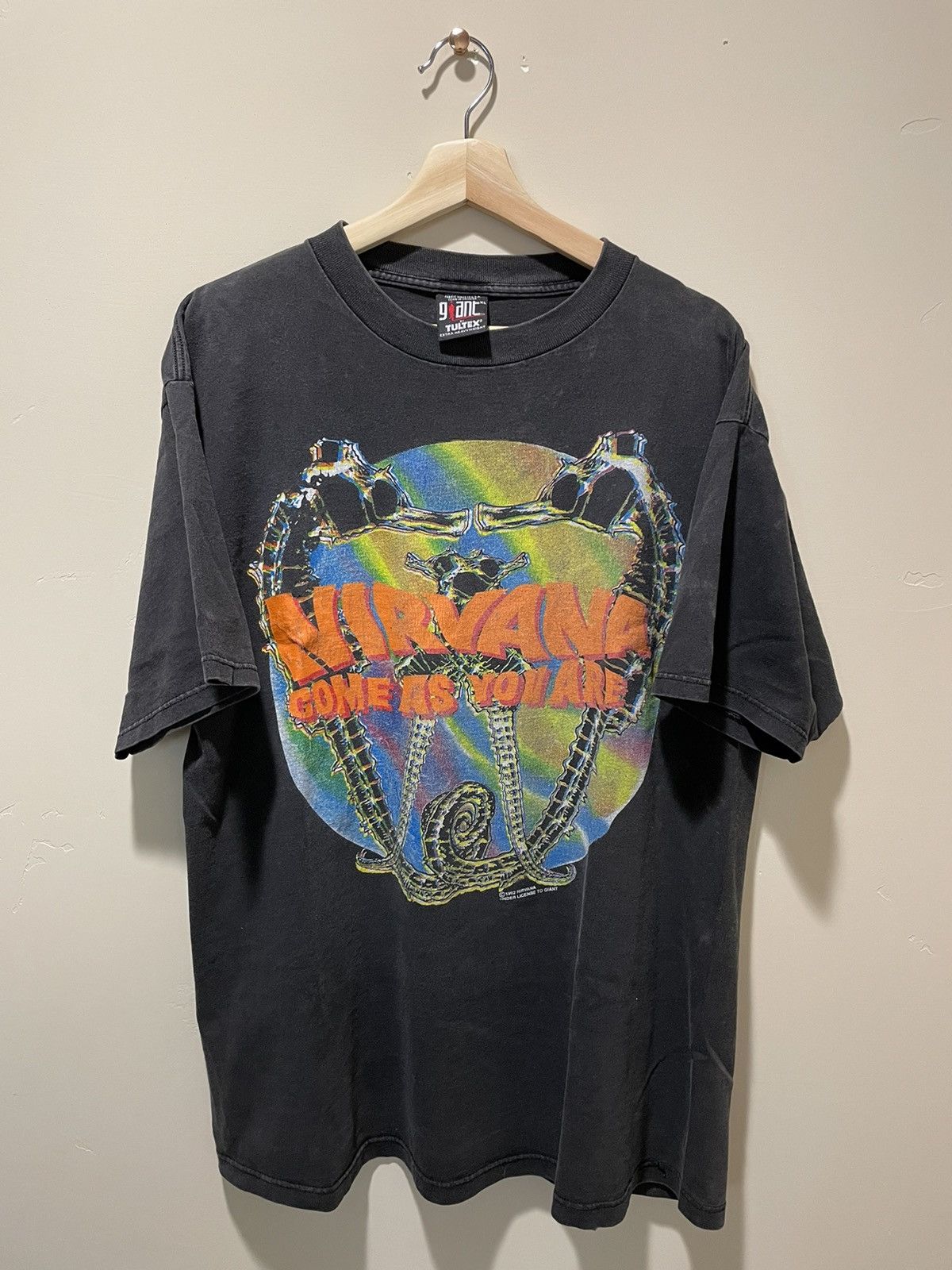 Vintage Nirvana Come AsYou Are Giant Tag XL | Grailed