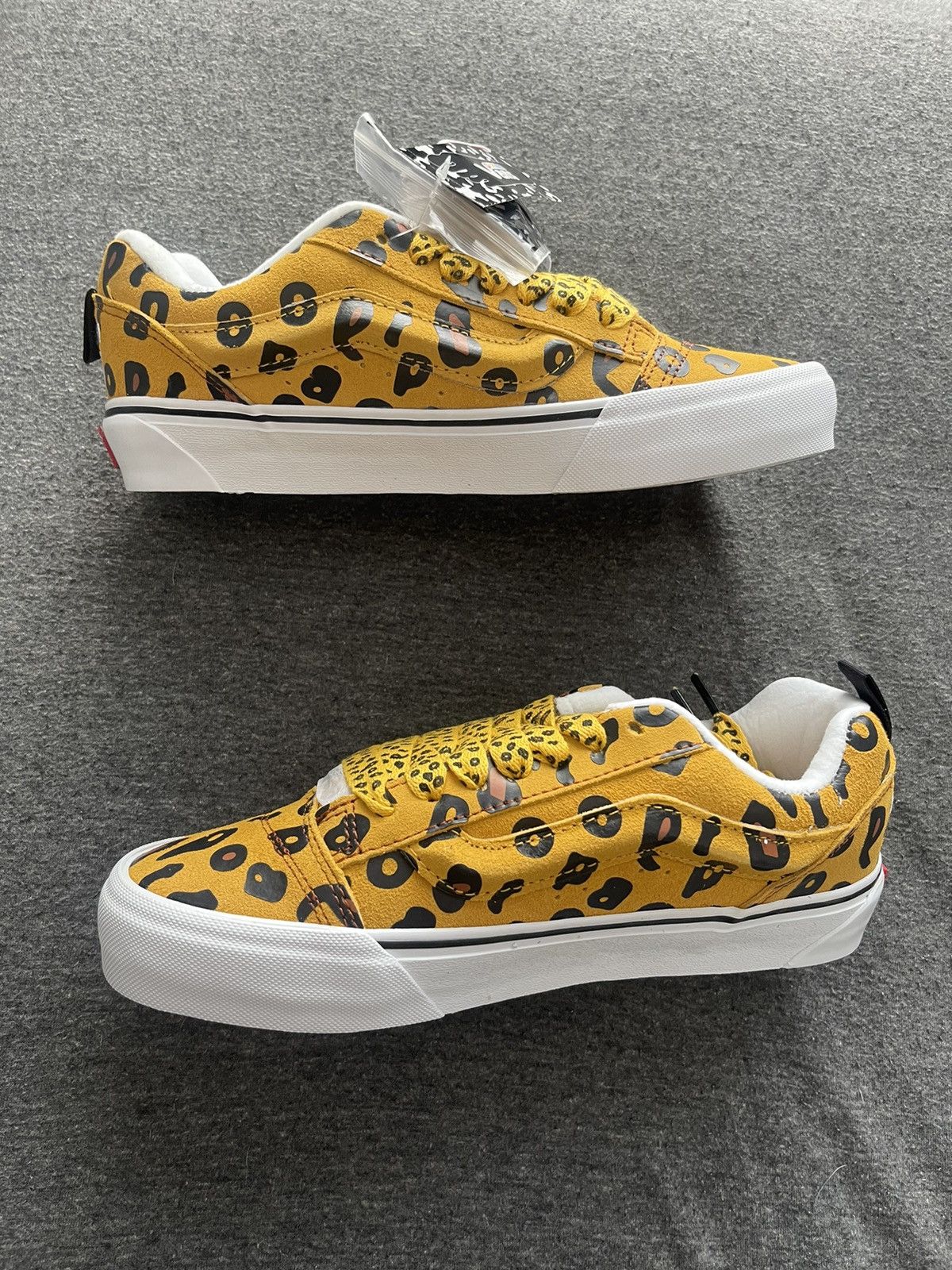 VAULT x VANS Knu-Skool Vr3 Lx Imran Potato Gold Cheetah White