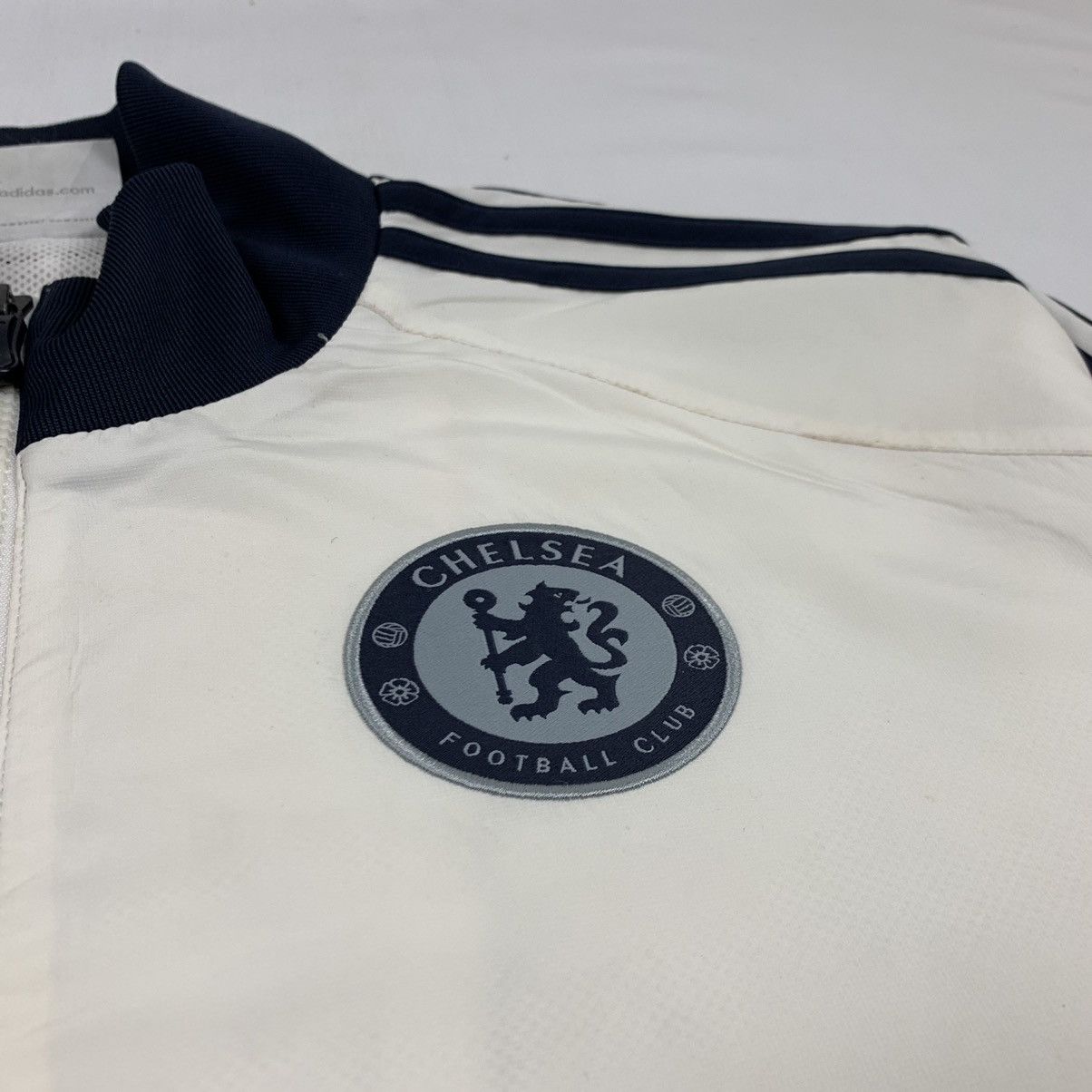 Adidas Vintage Chelsea Foot Club Champion League Adidas Jacket Size US L / EU 52-54 / 3 - 6 Thumbnail