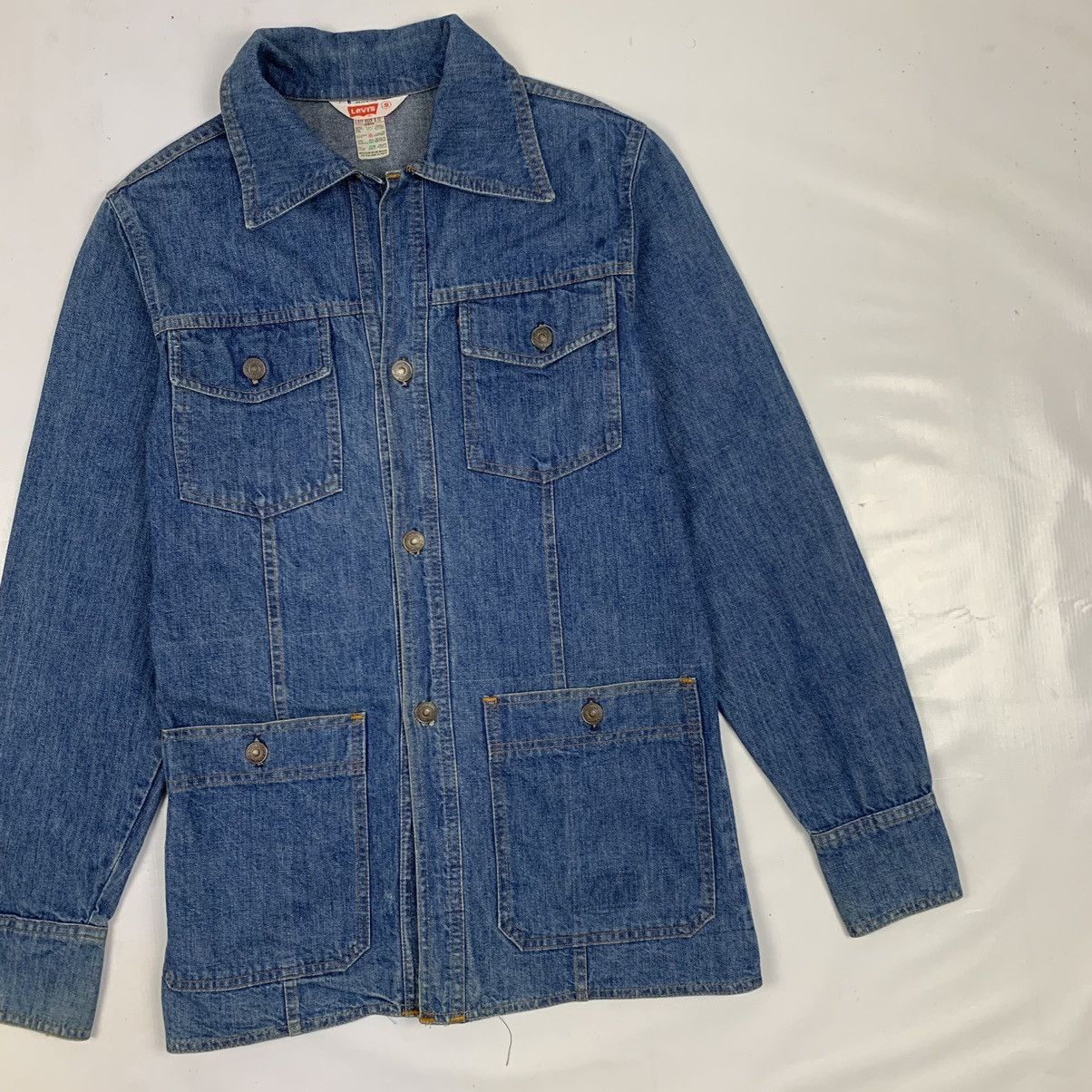 Levi's Vintage Levi’s Denim Button Jacket Size US S / EU 44-46 / 1 - 3 Thumbnail