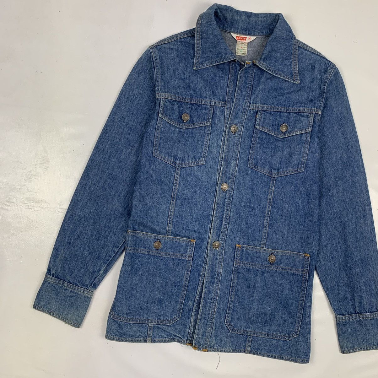 Levi's Vintage Levi’s Denim Button Jacket Size US S / EU 44-46 / 1 - 2 Thumbnail