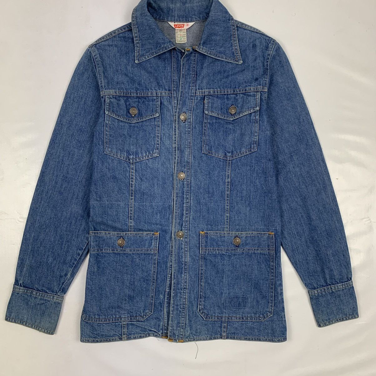 Levi's Vintage Levi’s Denim Button Jacket Size US S / EU 44-46 / 1 - 4 Thumbnail