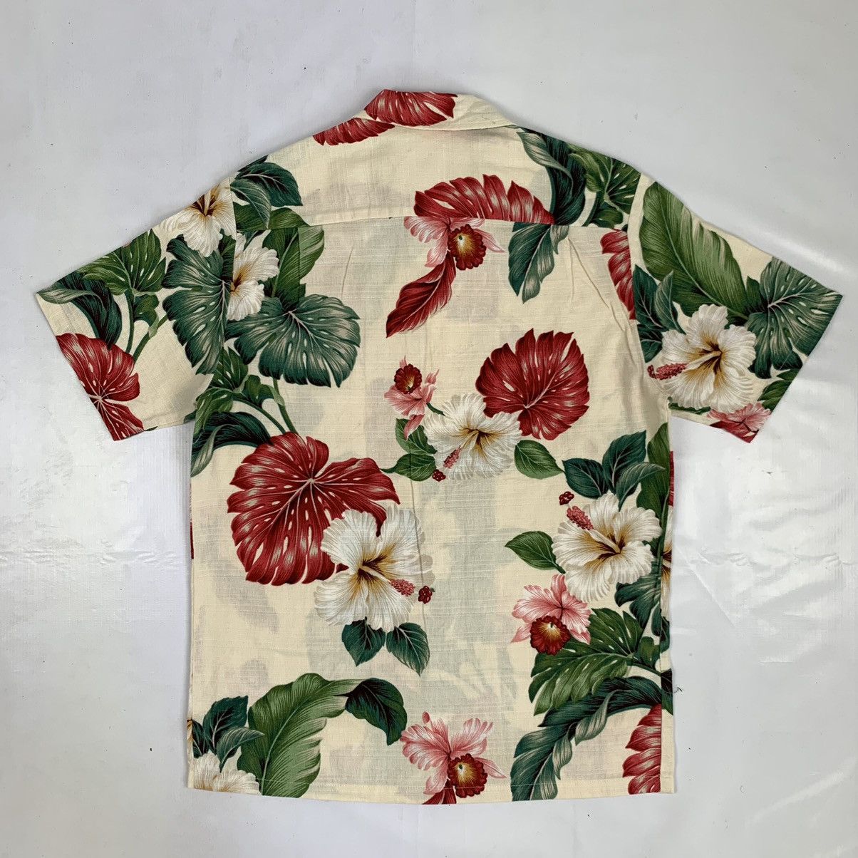 Vintage Vintage 70s Hawaiian Flora Button Up Summer Shirt Size US M / EU 48-50 / 2 - 6 Thumbnail
