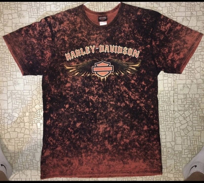 Harley Davidson × Streetwear Harley Davidson Landers Toad Suck T-Shirt ...