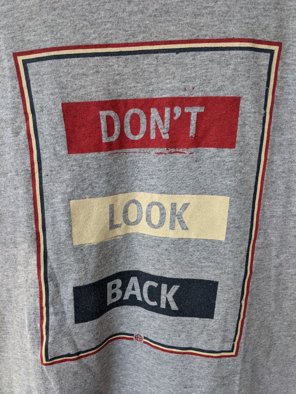 Huf Vintage HUF Dont Look Back Streetwear Tee x Skatewear Size US S / EU 44-46 / 1 - 2 Thumbnail