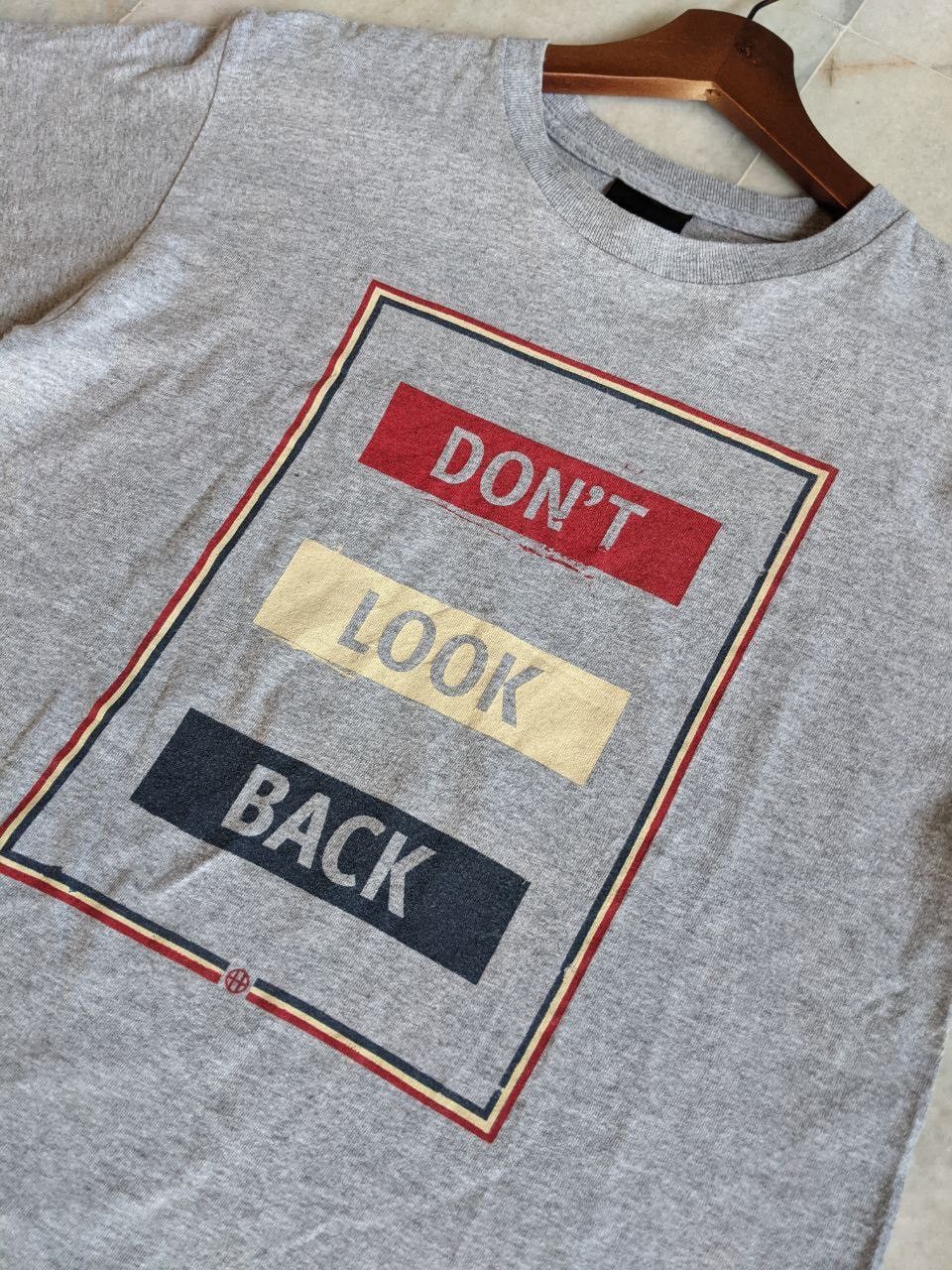 Huf Vintage HUF Dont Look Back Streetwear Tee x Skatewear Size US S / EU 44-46 / 1 - 7 Thumbnail