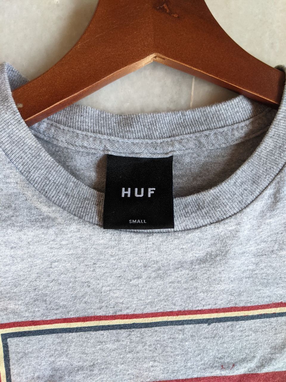 Huf Vintage HUF Dont Look Back Streetwear Tee x Skatewear Size US S / EU 44-46 / 1 - 8 Thumbnail