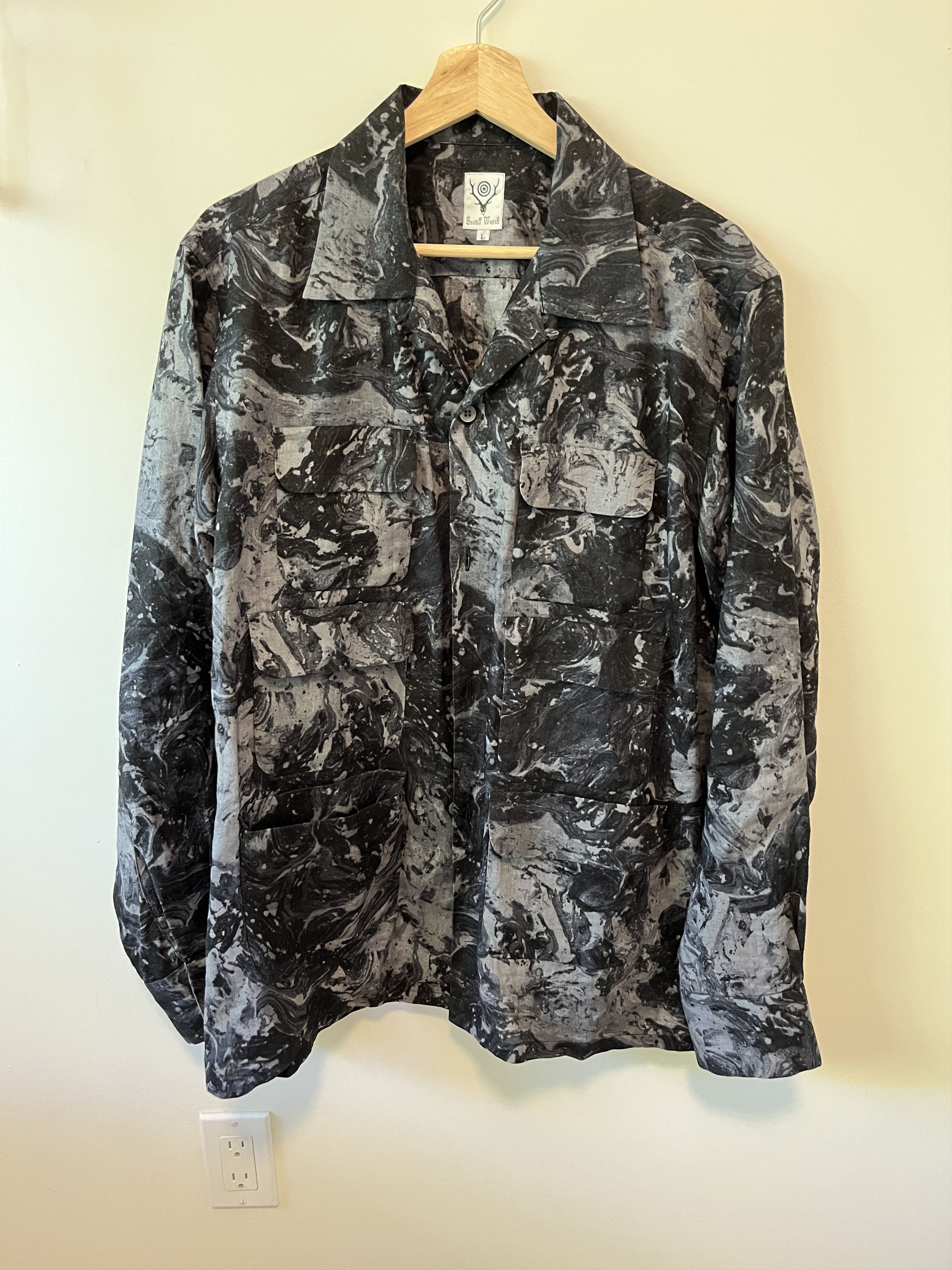 South2 West8 South2 West8 x Ben Miller FW22 Hunting Shirt