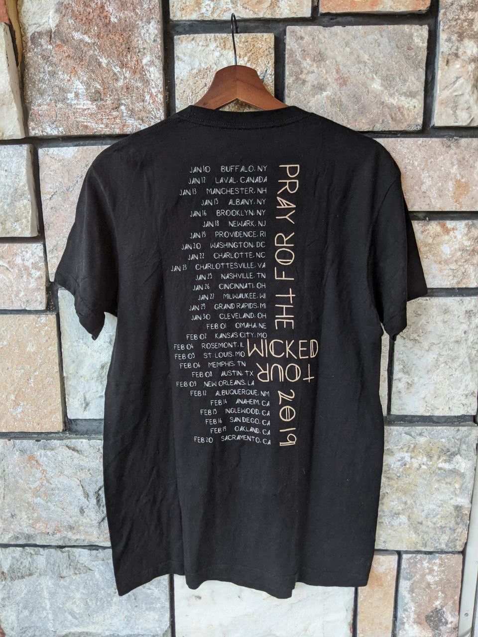 Band Tees Vtg Panic! At The Disco Pray For The Wicked 2019 Tour Tee Size US M / EU 48-50 / 2 - 2 Thumbnail