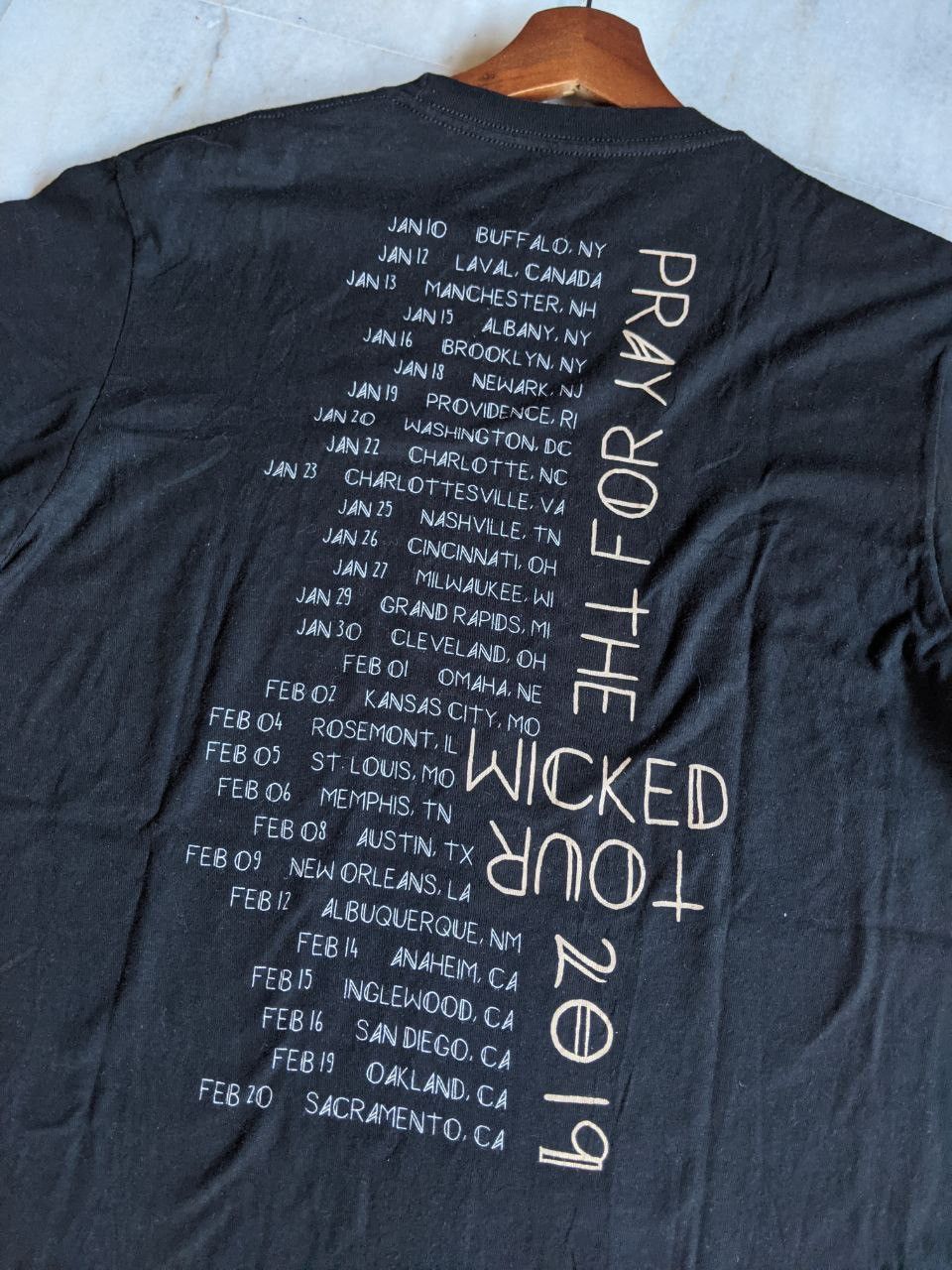 Band Tees Vtg Panic! At The Disco Pray For The Wicked 2019 Tour Tee Size US M / EU 48-50 / 2 - 11 Thumbnail