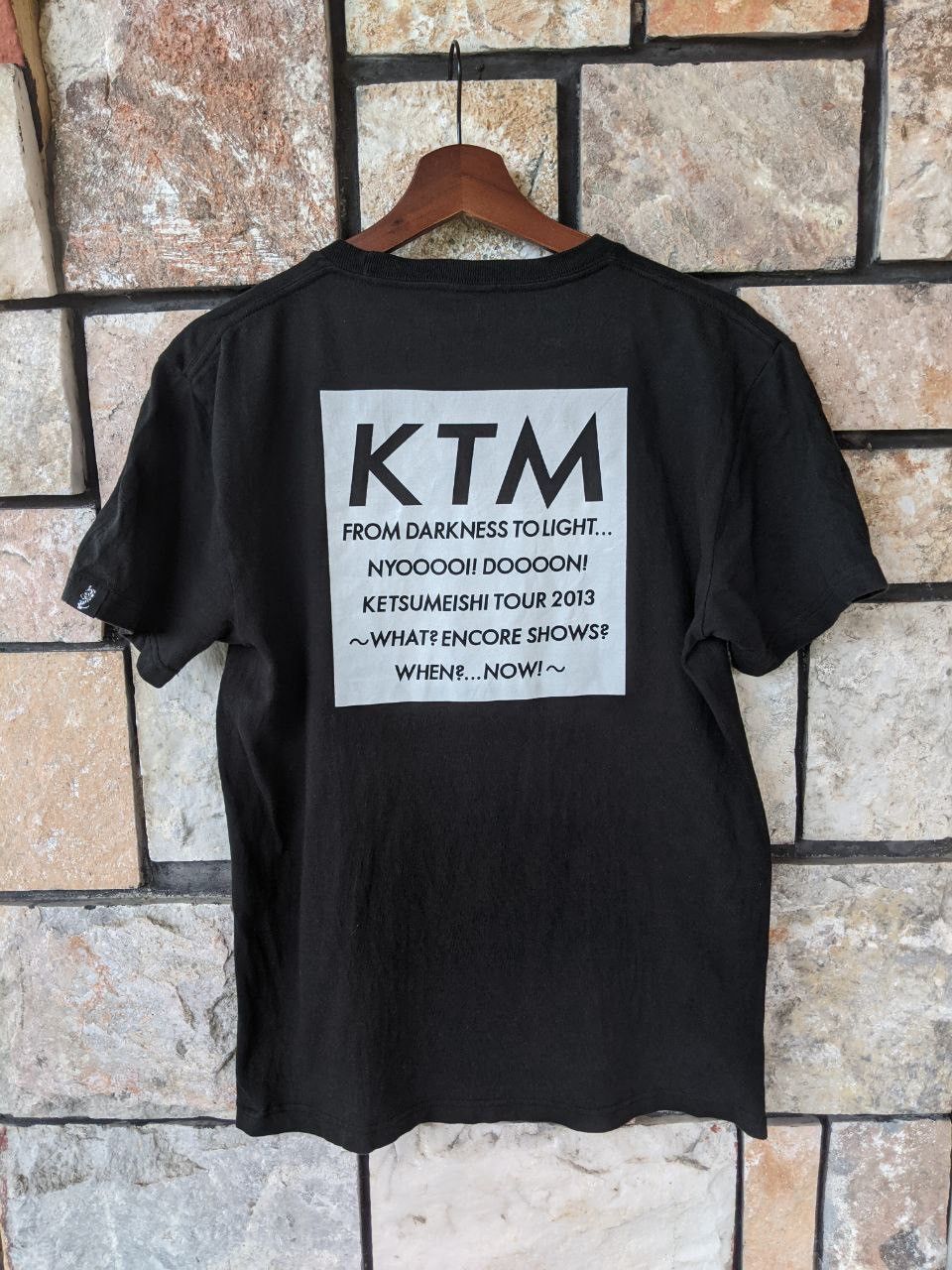 Band Tees Vintage KTM Ketsumeishi Japanese Rap Tee x Tour Tee Size US M / EU 48-50 / 2 - 2 Thumbnail