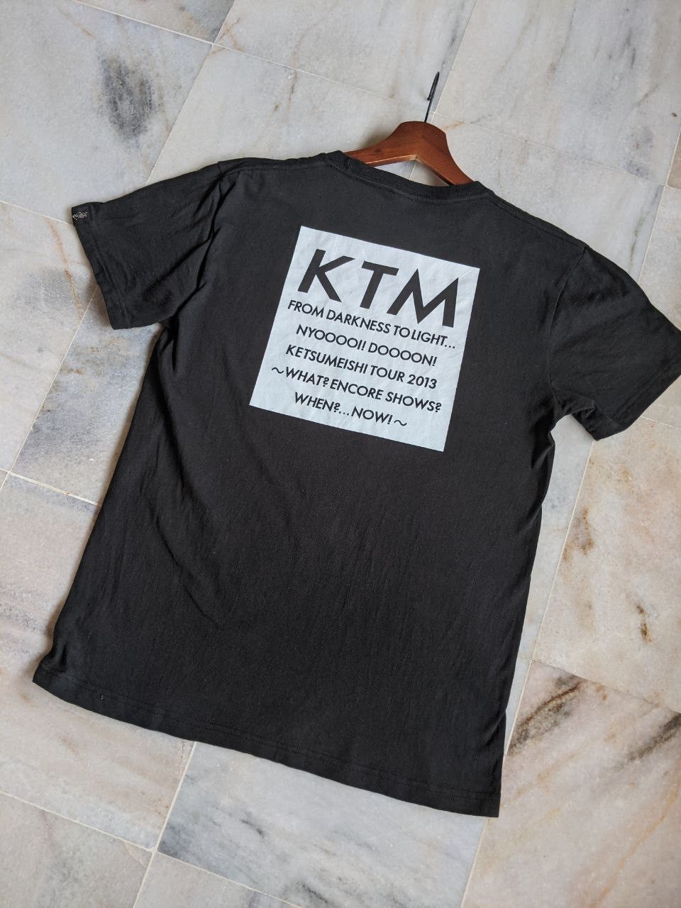 Band Tees Vintage KTM Ketsumeishi Japanese Rap Tee x Tour Tee Size US M / EU 48-50 / 2 - 9 Thumbnail