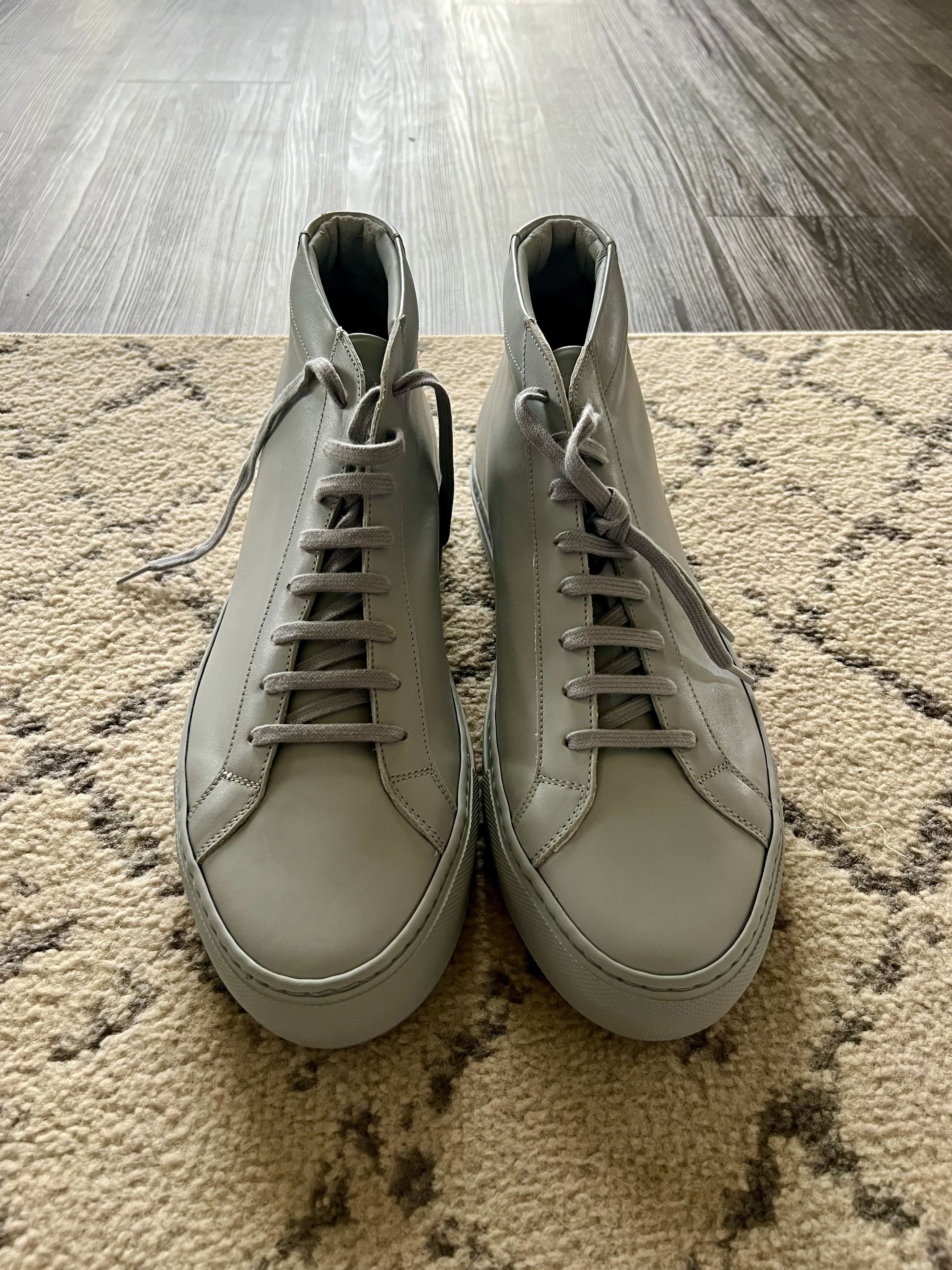 Common Projects Common Projects Original Achilles Mid Grey Size US 12 / EU 45 - 4 Thumbnail