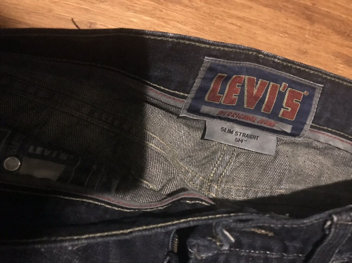 Levi's Vintage Clothing Levi’s Jeans 514 Slim Straight Fit - Size 32 Size US 32 / EU 48 - 3 Thumbnail