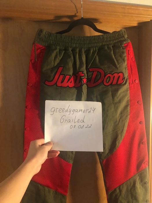 Just Don Just Don x Readymade Maxifield Track Pant Green | Grailed