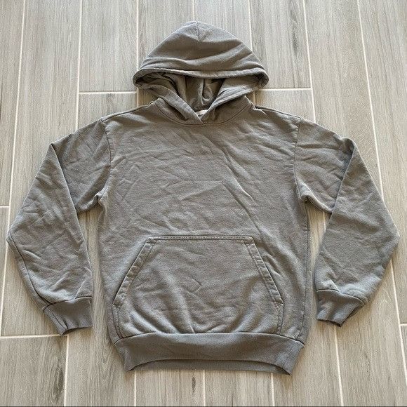 TALENTLESS WOMEN'S MID-CENTURY PEWTER HOODIE SZ SMALL