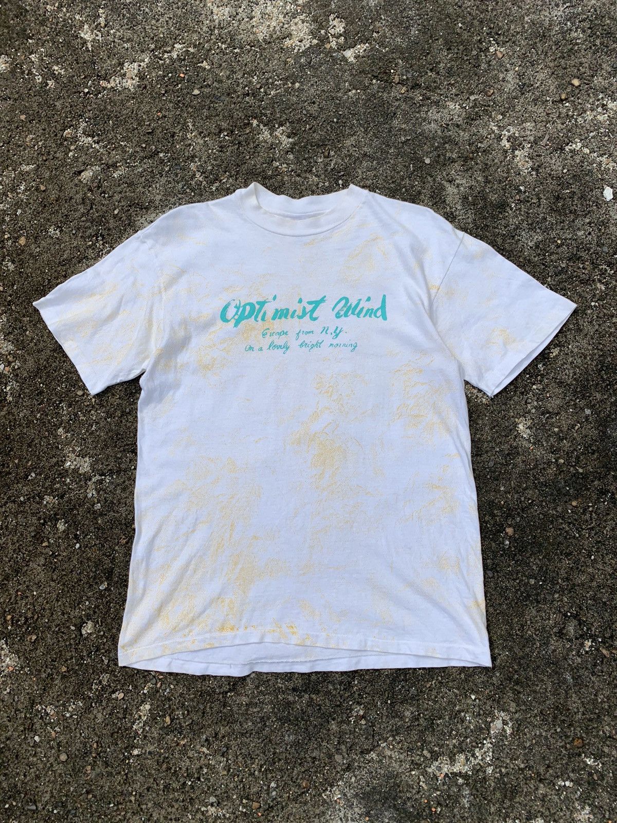 Hanes Vintage 90s Hanes Crayon Print Tee Size US M / EU 48-50 / 2 - 1 Thumbnail