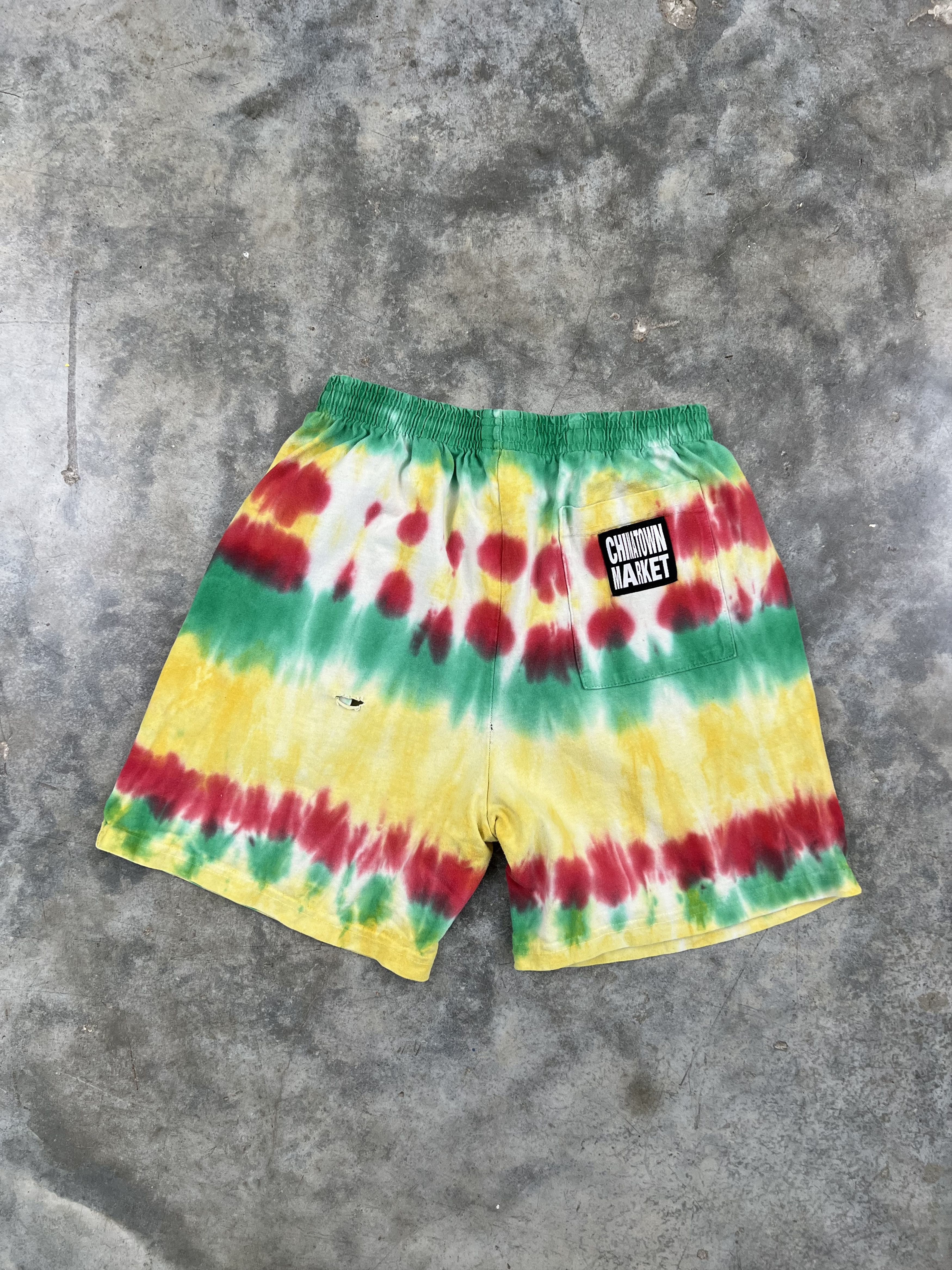 Market Chinatown Market Tie Dye Global Basketball League Shorts Size US 32 / EU 48 - 5 Thumbnail